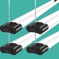 120cm LED Wannenleuchte Deckenleuchte Feuchtraumlampe Werkstatt Röhre Bürolampe