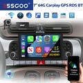 2+64G Android15 Für Fiat Panda 312 2013-2024 DAB+ Carplay Autoradio GPS NAVI BT