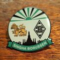 Pin vom Borussia Mönchengladbach  Fan-Club Singha Borussen aus Thailand,  Kutte