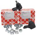 2x febi Traggelenk Kugelgelenk Lenker für Mercedes A-Klasse W169 B-Klasse W245