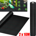 2Mx10M Unkrautvlies Gartenvlies Bodengewebe Unkrautschutzvlies Mulchvlies 90g/m²