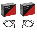 2X MAXGEAR ABS-SENSOR RADDREHZAHL VORNE LINKS+RECHTS passend für RENAULT LAGUNA
