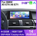 10.25" Android 14 Autoradio CarPlay Für BMW X5 E70 X6 E71 CCC 8-Kern 128GB DAB+