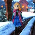 DISNEY FROZEN DIE EISKÖNIGIN - ANNA PLÜSCH KUSCHELTIER 30 CM