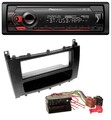 Pioneer MP3 USB DAB Bluetooth Autoradio für Mercedes CLK W209 C-Klasse W203