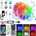 1-20m Streifen LED Stripe RGB Leiste 5050 SMD Band Licht Lichterkette Bluetooth