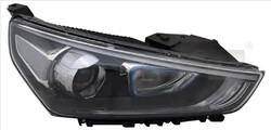 Scheinwerferleuchte links H7/HB3 20-16290-05-2 TYC für HYUNDAI IONIQ