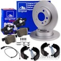 ATE BREMSSCHEIBEN + BELÄGE + HANDBREMSE passend für ROVER 75 + MG ZT ZT-T