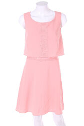 NAF NAF Mini Dress Lace Insert F 38 = D 36 light pink
