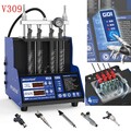 KFZ GDI Ultraschall Injektor Reiniger Einspritzdüsen Prüfgerät Tester 6 Zylinder