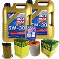 INSPEKTIONSKIT FILTER LIQUI MOLY ÖL 10L 5W-30 für Audi A6 Avant 4G5 C7 3.0 TDI