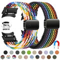 Quick Fit Magnet Nylon Armband für Samsung Galaxy Watch 7 6 5 4 Classic 40-47mm