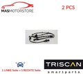 ABS SENSOR DREHZAHLFÜHLER PAAR HINTEN TRISCAN 8180 16202 2PCS A NEU