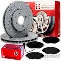 ZIMMERMANN SPORT BREMSSCHEIBEN + BELÄGE VORNE für VW GOLF 7 8 AUDI S3 LEON CUPRA