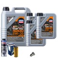 Motoröl 5W30 LIQUI MOLY Top Tec 4200 8L+BOSCH Ölfilter+Spülung+Ölablassschraube