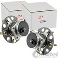 2X NTY RADLAGER-SATZ HINTEN BEIDSEITIG PASSEND FÜR MITSUBISHI ASX LANCER