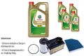 Inspektionspaket Castrol EDGE Titanium 5W-30 LL 9L für Porsche Macan GTS 2.9