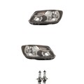 Halogen Scheinwerfer Set H4 für VW Caddy III Kombi Kasten inklusive Lampen