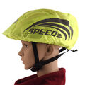 1-2 x Fahrradhelm Regenschutz Hülle Cover Helmüberzug Regenhaube neongelb