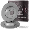 2x ZIMMERMANN BREMSSCHEIBE VORNE passend für ALFA ROMEO MITO FIAT BRAVO STILO