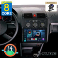 4+64G Android 14 Autoradio DSP Navi Kamera für VW Touran 1T1 1T2 1T3 2003-2010