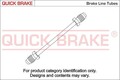 Quick Brake Bremsleitung CU-0760A-A für AUDI BMW CITROËN  passend für FIAT