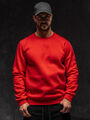 Sweatshirt Langarmshirt Pullover Rundhals Men Sport Basic Herren BOLF Unifarben 