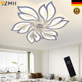 Deckenventilator mit Beleuchtung Fernbedienung LED Deckenlampe Wohn Zimmer 66cm