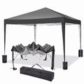 Pavillon 3x3m Faltpavillon Wasserdich POP-UP Partyzelt Pavillion mit 4 Sandsäcke