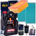 INSPEKTIONSPAKET FILTERSET+MOTUL 5W40 ÖL passend für RENAULT KANGOO + EXPRESS
