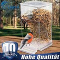 Automatischer Futterspender Käfig Futterautomat Vogelfutterspender Für Papageien