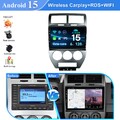 128G Carplay Autoradio Android 15 Für Jeep Compass 2007-2010 GPS Navi Kam RDS BT