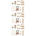  3 Sets Kein Vogelhäuschen Papagei Kauspielzeug Vogelkäfig Beißspielzeug