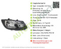 TYC Scheinwerfer für VW Caddy III 2K 2010-2013 Vorne Links