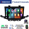 Autoradio Android 13 32G +Kam Carplay Für Opel Astra K 2015-2019 GPS Navi WIFI