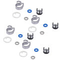 4x für Audi A4 Seat Skoda VW 1.8 2.0 TSI Einspritzventil Dichtringsatz Rep.Set