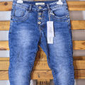 JEWELLY BAGGY JEANS BLUE GR.XS-XL TOP COOLE OPTIK STYLED  JW  TOP AKTUELL NEW