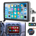 10" 1 DIN DAB+ Carplay Autoradio Android 13 4+64G GPS WIFI Drehbarer Bildschirm
