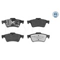 1x Bremsbelagsatz, Scheibenbremse MEYLE 025 234 8216/PD passend für FORD