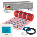 VILSTEIN Elektrische Fußbodenheizung 200W/m² TWIN Techn. Elektro Komplett-Set