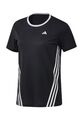 adidas  Performance Shirt, Logo-Detail, für Damen Gr.S schwarz