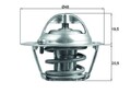 MAHLE Thermostat, Kühlmittel TX 204 82D für FORD
