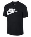 Nike Herren Sport Freizeit T-Shirt M NSW ICON FUTURA Logo Shirt AR5004 Cotton