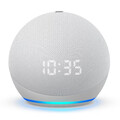 Amazon Echo Dot 4. Gen | Mit Uhr | Weiß | 3,5mm Klinke | OVP | 6 Mon. Garantie