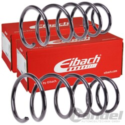 2X EIBACH SERIEN FAHRWERKSFEDERN HINTEN PASSEND FÜR OPEL ZAFIRA LINKS+RECHTS