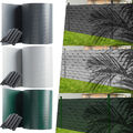 50/70m Sichtschutzfolie SichtschutzStreifen PVC für Doppelstabmatten Zaun Folie