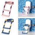 Toilettentrainer Toilettensitz 1-7 Kinder mit Treppe Baby Töpfchen 3 in 1