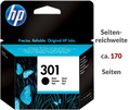 Original HP 301 XL HP301XL Tinte Patronen Druckerpatronen Multipack OfficeJet