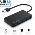 USB 3.0 HUB Adapter > 4x USB 3.0 Verteiler Splitter Datenhub Laptop PC Win10 Mac
