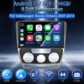 Für Skoda Octavia II 1Z3 1Z5 2008-2013 Autoradio Apple Carplay GPS NAVI 2G+64G